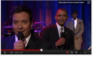 President Obama slow jams the news
